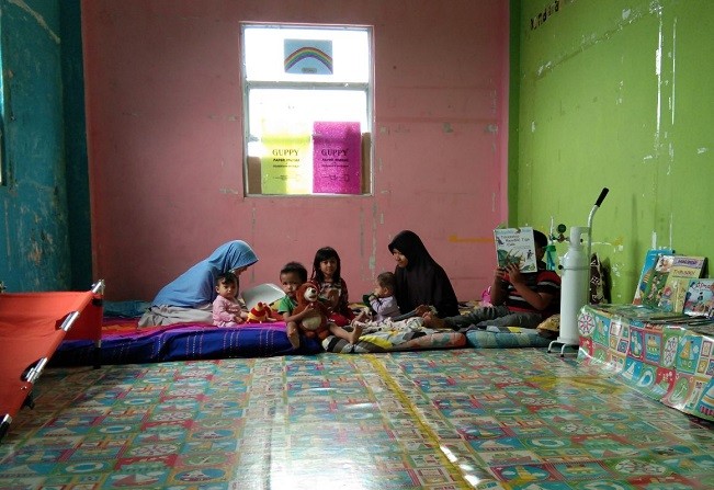 Yayasan Bintang Cendikia Jadikan Gedung Sekolah Posko Korban Asap