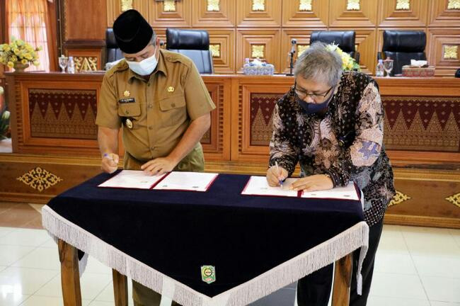 Kanwil DJP Riau dan Pemkab Siak Lakukan Penandatanganan Kesepakatan Bersama
