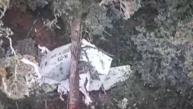 Pesawat Rimbun Air Ditemukan Hancur, Kru Diduga Tidak Selamat