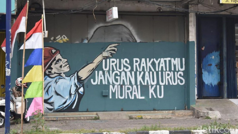 Jokowi soal Mural Kritik: Saya Sudah Tegur Kapolri