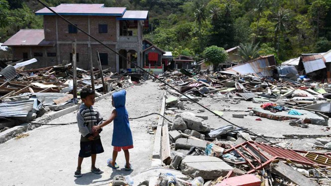 Korban Gempa dan Tsunami Sulteng Capai 2.091 Jiwa