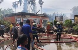 Anggota Dewan Ini Turut Jadi Saksi Kebakaran SDN 118 Pekanbaru, Ada Bunyi Percikan