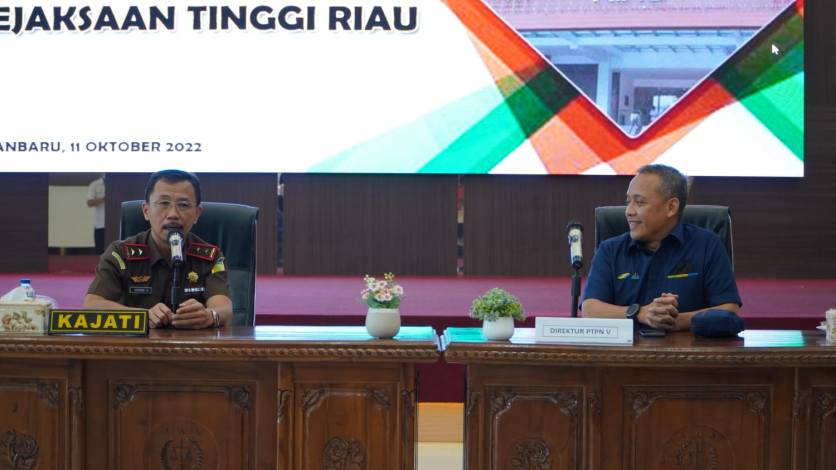 Sinergi PTPN V Akselerasi Digitalisasi Kejati Riau
