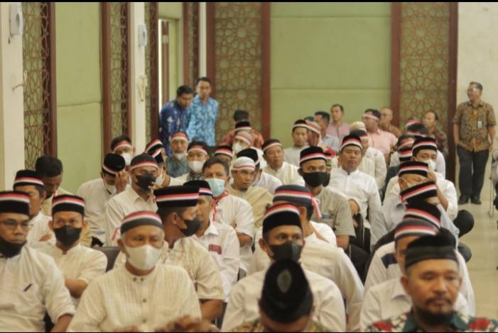 350 Anggota Jemaah Islamiyah di Kampar Melepas Baiat dan Deklarasi Cinta NKRI
