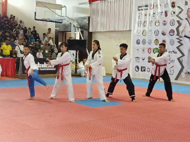 Ribuan Atlet Ikut Taekwondo Indonesia Andalan Championship 2019 di Pekanbaru