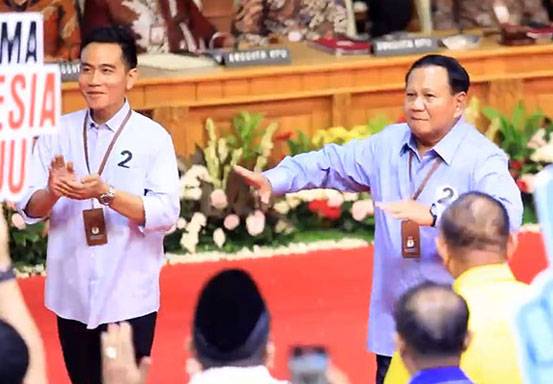 Momen Prabowo Berjoget Gemoy Usai Pidato di Depan Megawati
