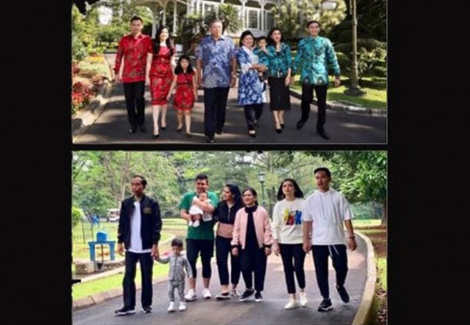 Kode Keras Prabowo: Pose Foto Jokowi Mirip Pose Foto SBY Terakhir Di Istana