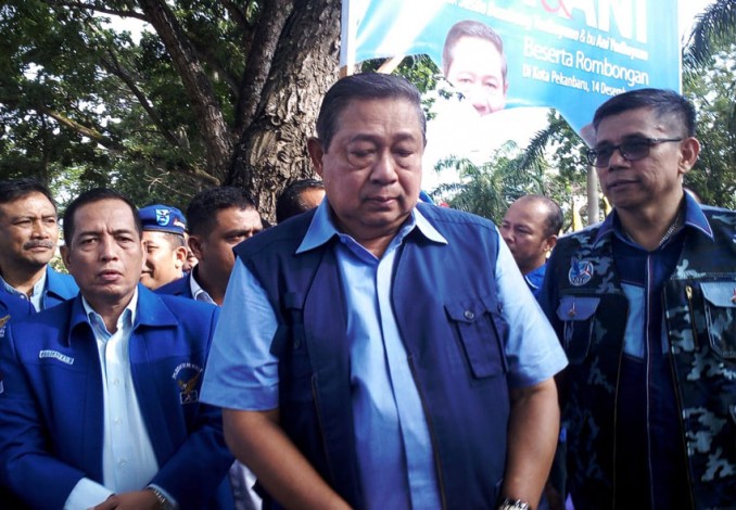 Polisi Diminta Tangkap Pelaku Pengrusakan Atribut Partai Demokrat di Pekanbaru