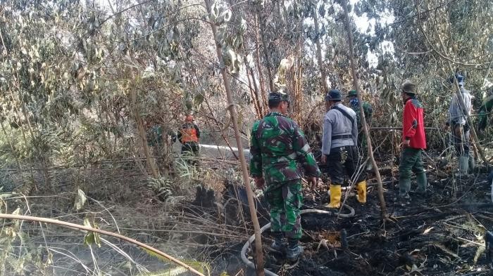 Danrem: 90 Persen Lahan di Riau Terbakar karena Manusia