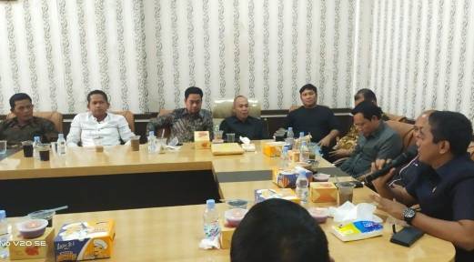 Bahas Pemekaran, Badan Pembentukan Kabupaten Rokan Tengah Audiensi dengan DPRD Rohil