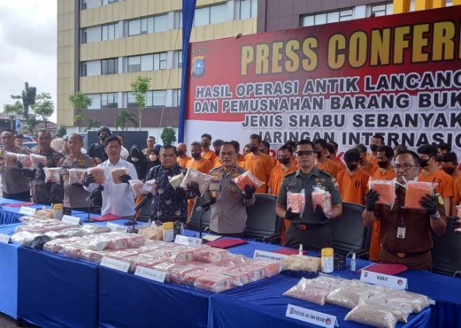 Polisi Amankan 87 Kg Sabu, Wagubri: Menunjukkan Maraknya Perkembangan Narkoba di Riau