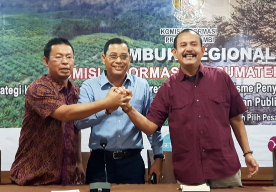 Ketua KI Riau Ditunjuk Sebagai Koordinator KI se-Sumatera