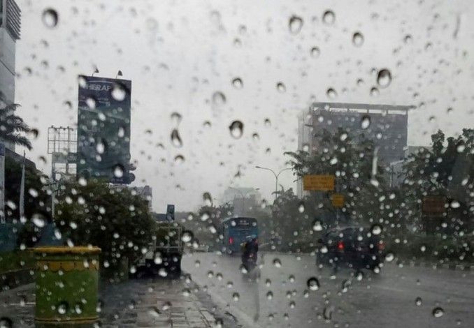 Hujan Mengguyur Sebagian Wilayah Riau