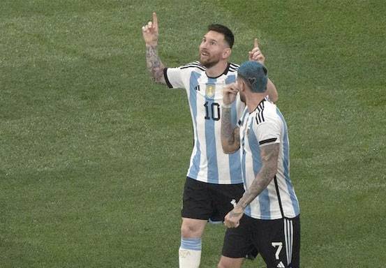 Gol 80 Detik Lionel Messi Antarkan Argentina Bekuk Australia