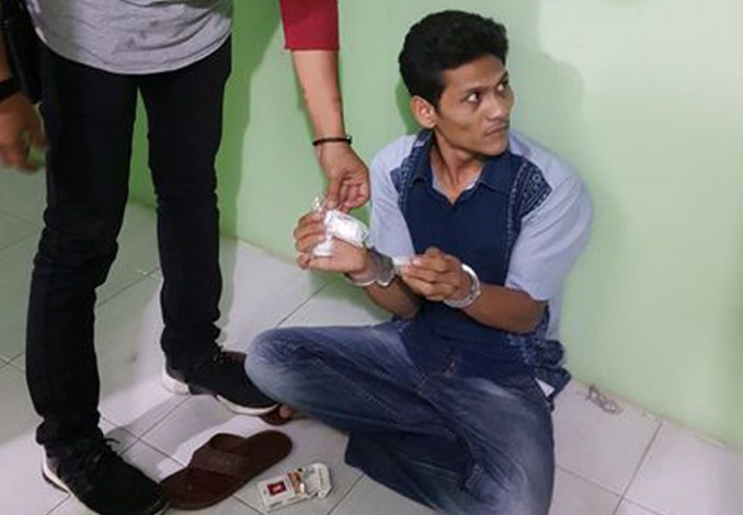 Jadi Pengedar Sabu di Kampung Dalam, Bapak Tiga Anak Ditangkap Polisi