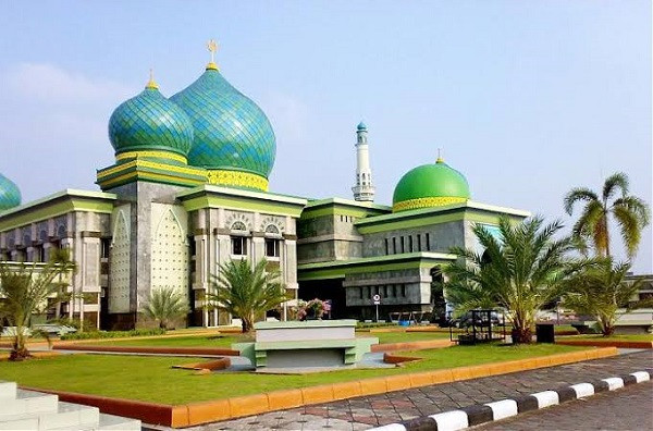 Tender Proyek Payung Raksasa Masjid Raya Annur Bermasalah, Ini Penjelasan PUPR Riau
