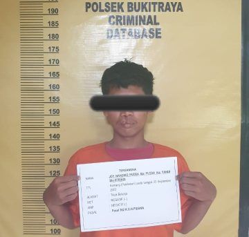 Maling Motor di Hotel Pekanbaru, Joy Ditangkap di Palembang