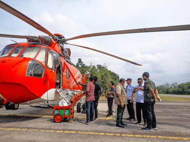Antisipasi Karhutla, Riau Kembali Dapat Tambahan Dua Helikopter Water Bombing dari BNPB