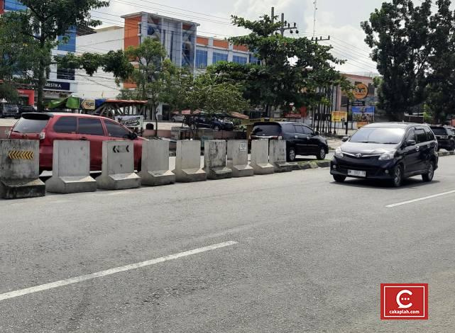 U-Turn Jalan Soebrantas Pekanbaru Ditutup Sementara, Dishub Kaji Dampaknya