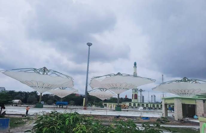 Bobroknya Proyek Payung Elektronik Masjid Agung Annur Jangan Sampai Senyap