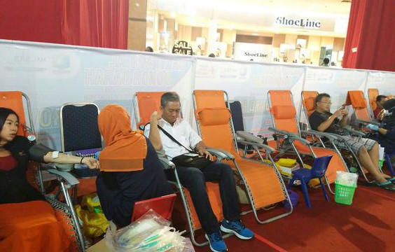 BMPD Gelar Donor Darah di Mal SKA, Sudah Terkumpul 207 Kantong