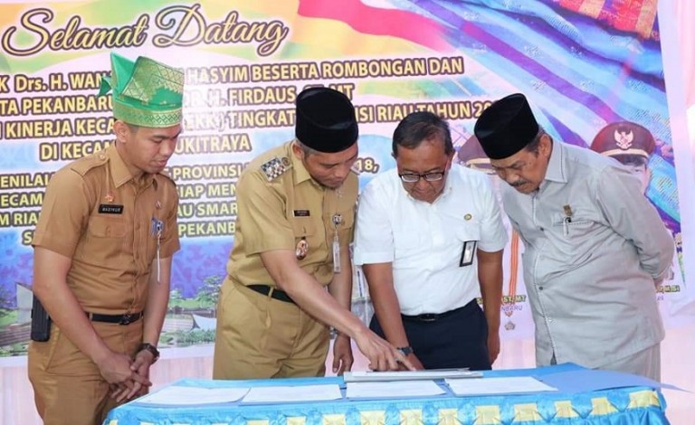 Bukit Raya Diharapkan Jadi Role Model Kecamatan di Pekanbaru