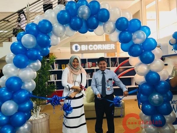 BI Corner Hadir di Perpustakaan Soeman HS Riau