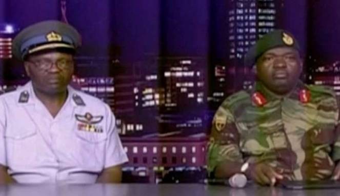 Ambil Alih Negara, Militer Zimbabwe Bantah Lakukan Kudeta