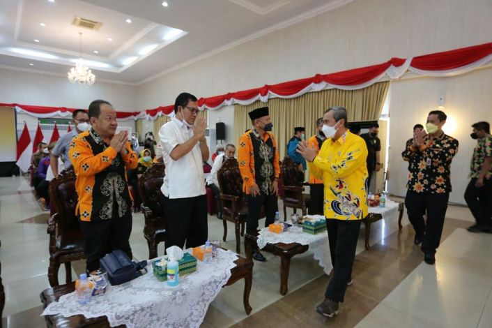 Gubernur Minta Dukungan Paguyuban di Riau Sukseskan Vaksinasi Covid-19