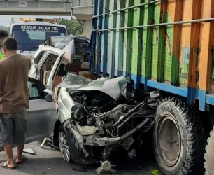 Lagi, Kecelakaan Terjadi di Tol Pekanbaru-Dumai, Satu Orang Tewas