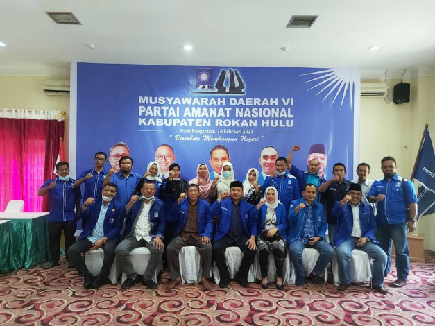 DPP Tunjuk Andrizal Ketua Tim Formatur DPD PAN Rohul