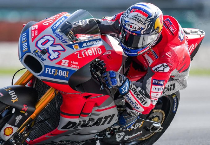 FP1 MotoGP Qatar: Dovizioso Tercepat, Rossi Ungguli Marquez