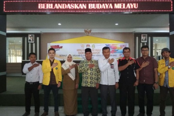 KPU Riau Sosialisasi Pilgubri di Kampus Unilak