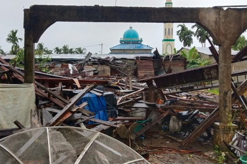 Malam Ini BPBD Riau Distribusikan Bantuan Logistik untuk Korban Angin Puting Beliung Inhil