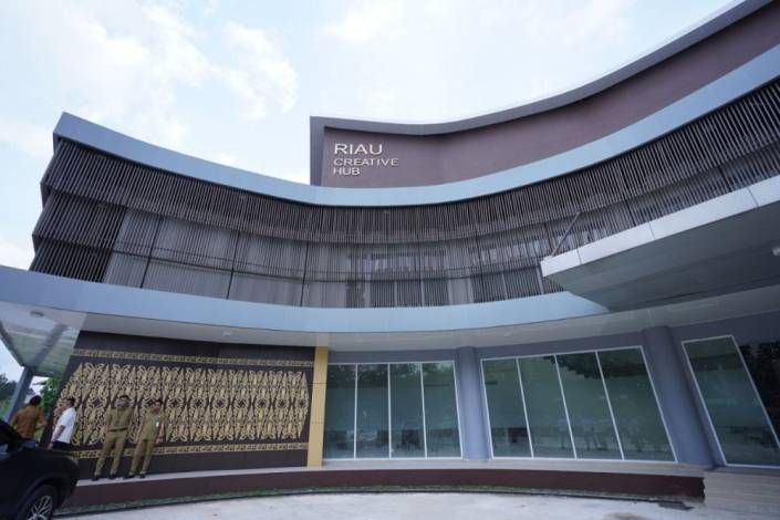 Tunggu Serah Terima, Gedung Riau Creative Hub Diresmikan Mei