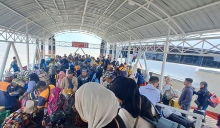 Selama Cuti Lebaran, 3.763 Orang Lintasi Pelabuhan Dumai Menuju Malaysia