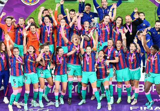 Hajar Chelsea 4-0, Barcelona Femeni Sukses Raih Gelar Juara Liga Champions
