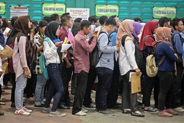Tingkat Pengangguran Terbuka Riau Turun jadi 4,40 Persen
