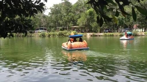 Hari Raya Ketiga, Taman Rekreasi Alam Mayang Diserbu Ribuan Masyarakat