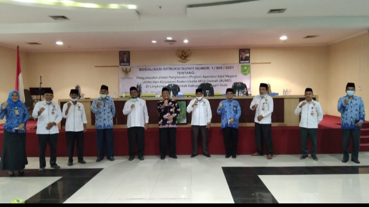 Perolehan Zakat Inhu Terendah Kedua di Riau, Hanya Rp800 Juta Pertahun