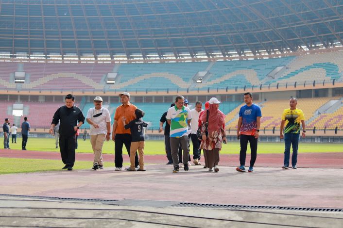 Dispora Sepakat Biaya Sewa Stadion Utama Riau Rp1 M Pertahun