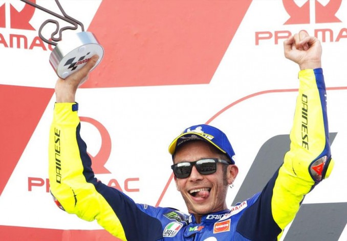 Jonas Folger Berperan Bawa Rossi Naik Podium di MotoGP Jerman