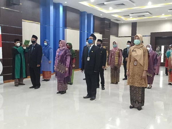 17 ASN BKKBN Riau Dilantik sebagai Pejabat Fungsional