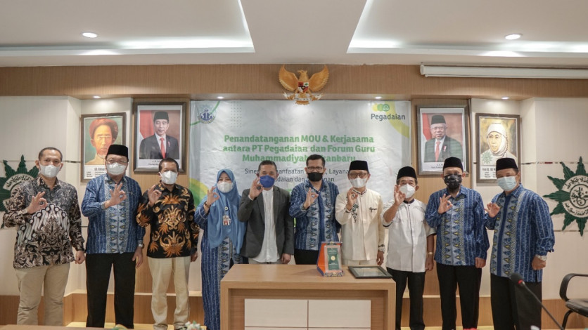Perkuat Ekonomi di Lingkungan Akademisi, Pegadaian MoU dengan Forum Guru Muhammadiyah