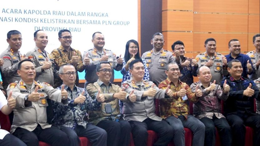 Kapolda Riau Pastikan Jajaran Siap Jaga Aset Kelistrikan PLN