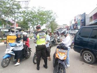 Masuk Pekan Kedua Operasi Patuh, Sudah 5.225 Pelanggar di Riau Disanksi