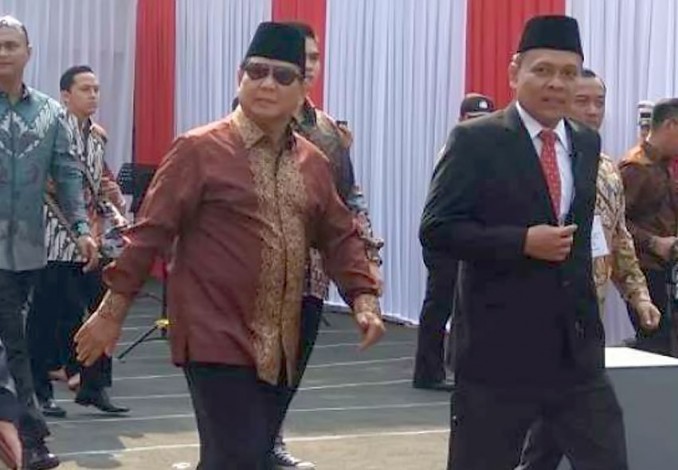 Prabowo dan Amien Rais Hadiri Peringatan HUT RI di UBK, Anak Soekarno Menitikkan Air Mata