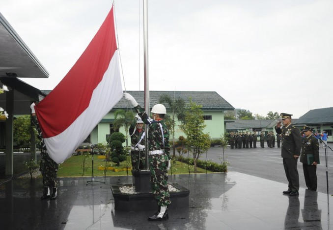 Upara Peringatan Hari Kemerdekaan Indonesia di Korem 031/WB Berlangsung Hikmat
