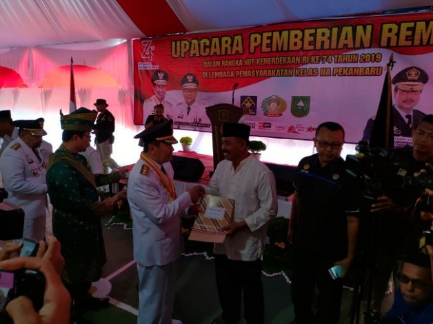 176 Warga Binaan di Riau Bebas, Satu dari Kasus Tipikor