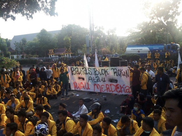 DPRD Riau Janji Sampaikan Aspirasi Mahasiswa Unilak ke Pusat